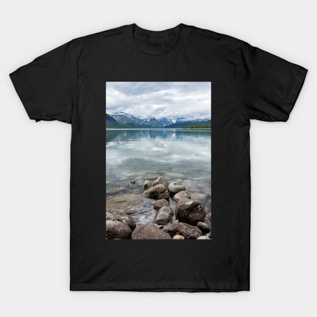 Reflecting All But Kebnekaise T-Shirt by krepsher